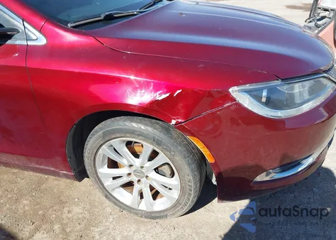 2015 Chrysler 200 Limited из США, поврежденный, VIN 1C3CCCAB1FN699323